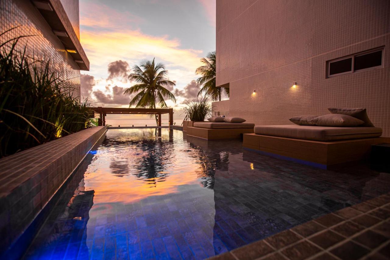 Apartamento Com Jacuzzi Na Beira Mar De Joao Pessoa No Branco Haus Экстерьер фото