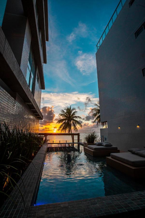 Apartamento Com Jacuzzi Na Beira Mar De Joao Pessoa No Branco Haus Экстерьер фото