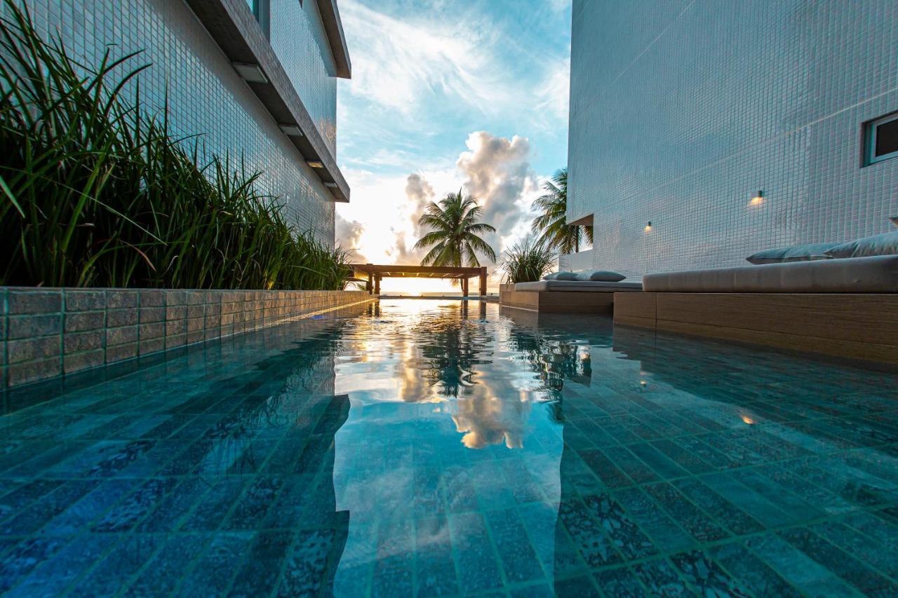 Apartamento Com Jacuzzi Na Beira Mar De Joao Pessoa No Branco Haus Экстерьер фото