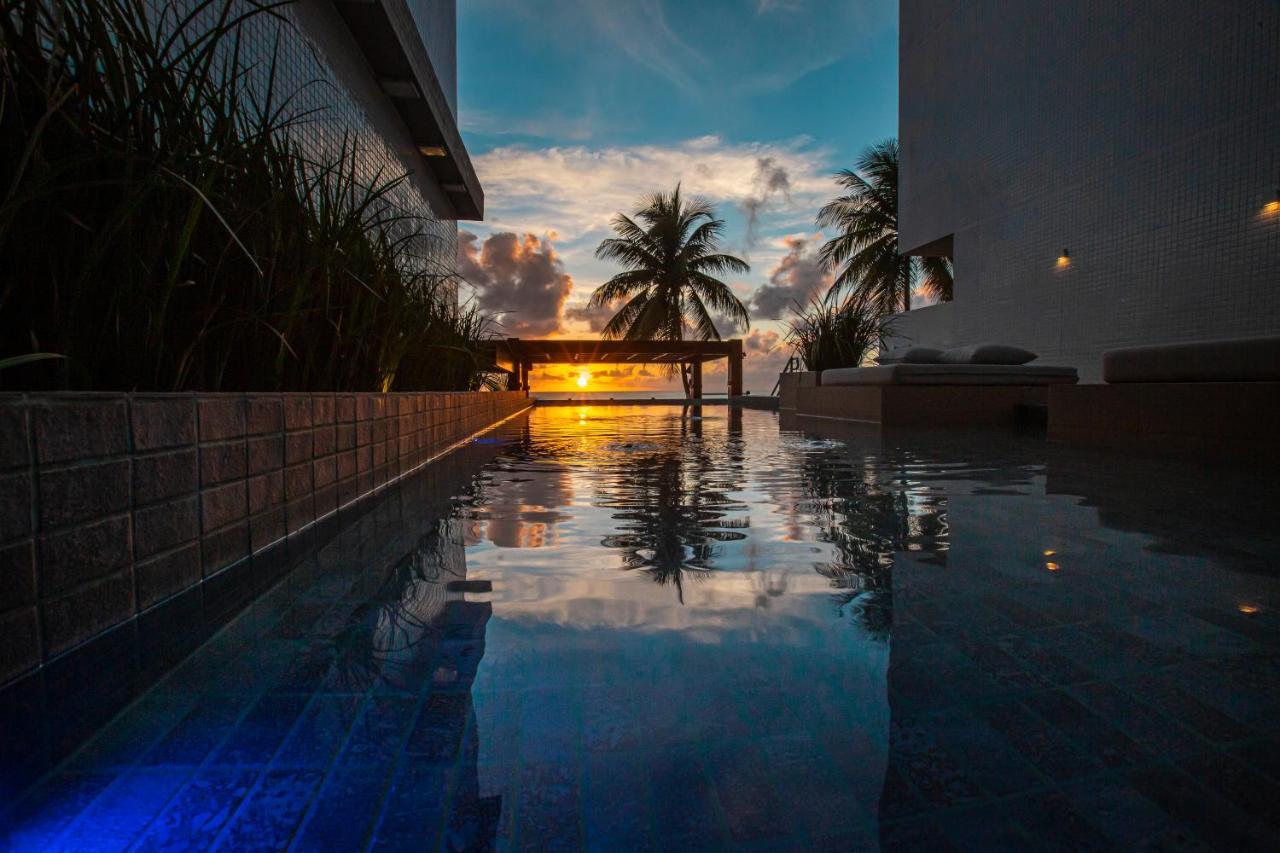 Apartamento Com Jacuzzi Na Beira Mar De Joao Pessoa No Branco Haus Экстерьер фото